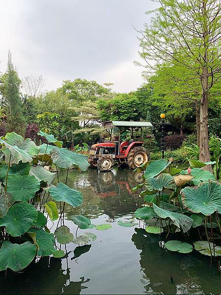 台中戶外景觀餐廳-田寮農莊小橋流水