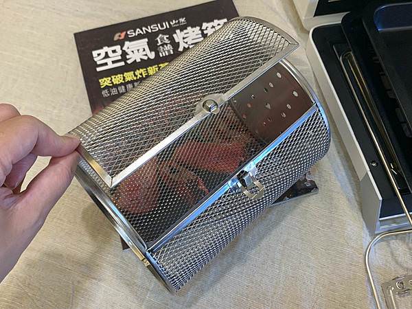 山水氣炸烤箱旋轉烤籠.JPG