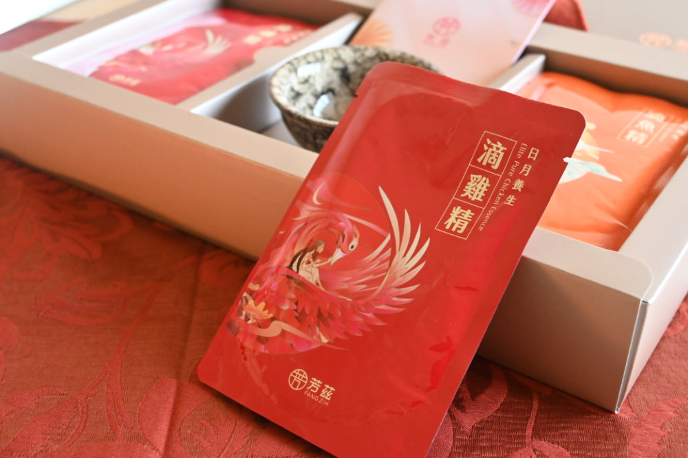 常溫滴雞精推薦|芳茲生技 日月養生雞魚新年禮盒,過年送禮推薦保健首選 - 第4張圖