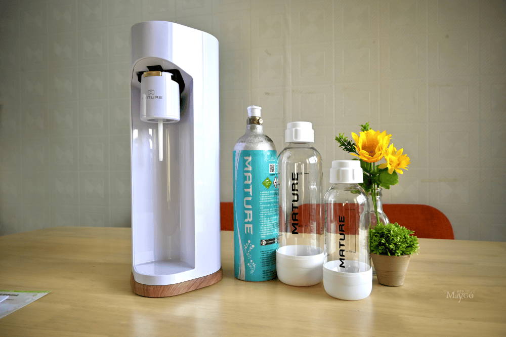 美萃MATURE氣泡水機|居家飲料輕鬆做,可打果汁的氣泡機,省錢健康無負擔 - 第4張圖