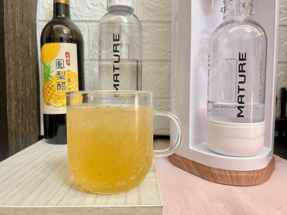 美萃MATURE氣泡水機|居家飲料輕鬆做,可打果汁的氣泡機,省錢健康無負擔 - 第28張圖