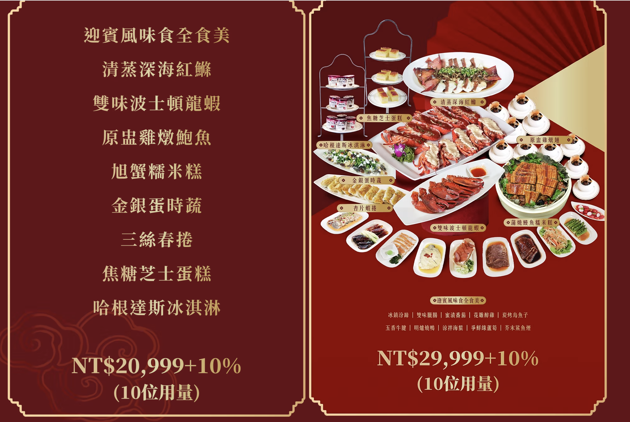 台中2026除夕圍爐餐廳|年夜飯10家餐廳菜單,除夕桌菜&價格 - 第13張圖 台中2026除夕圍爐餐廳|年夜飯10家餐廳菜單,除夕桌菜&價格